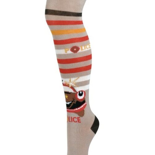 Rajstopy chłopięce z wzorem Smile