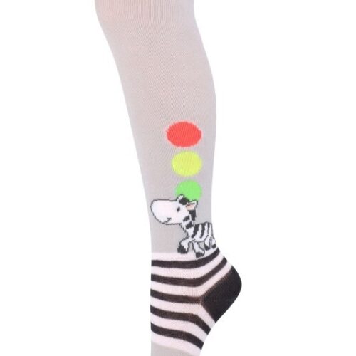 Rajstopy chłopięce z wzorem Smile