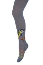 Rajstopy chłopięce z wzorem Smile