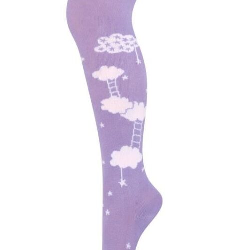 Rajstopy dziewczęce z wzorem Smile