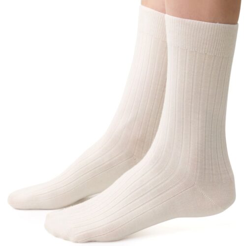 Skarpetki z wełny merynosów bezuciskowe