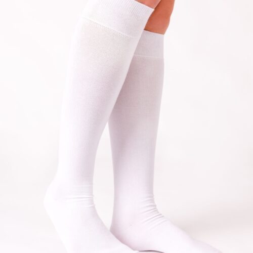 Podkolanówki damskie bawełniane