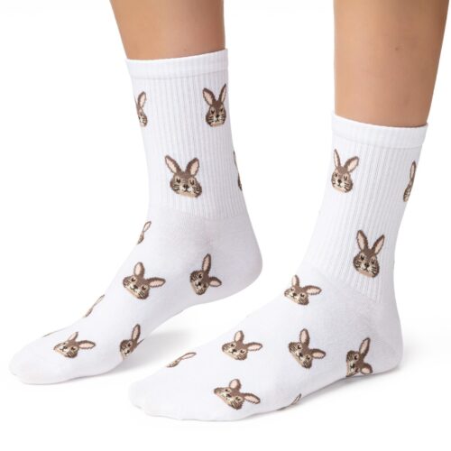 Skarpety damskie  Wielkanocne zajączki 35-40