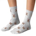 Skarpety damskie  Wielkanocne zajączki 35-40